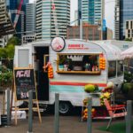 white food trailer